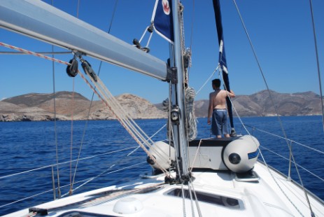 Nasz jacht Piramida w Grecji